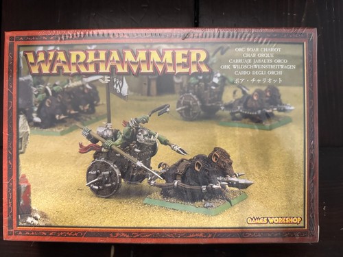 Orc boar chariot warhammer - orc,