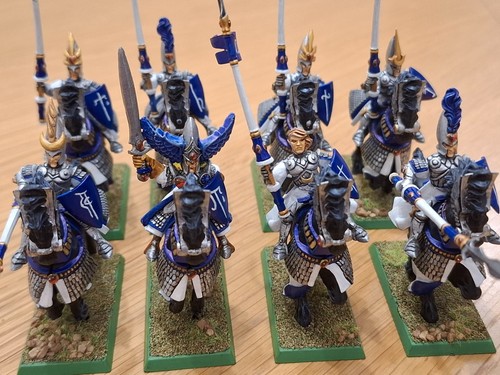 High elf silver helms - high,