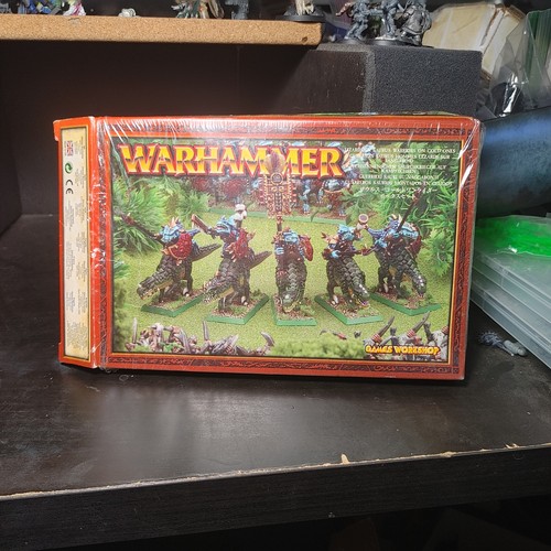 Oop metal lizardmen - metal,