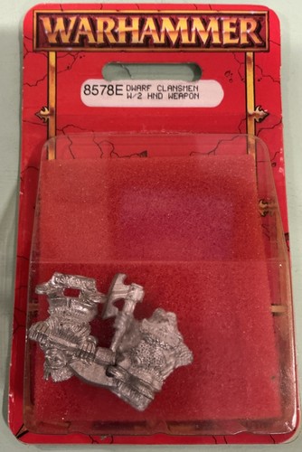 Warhammer 8578e dwarf clansmen - dwarf,
