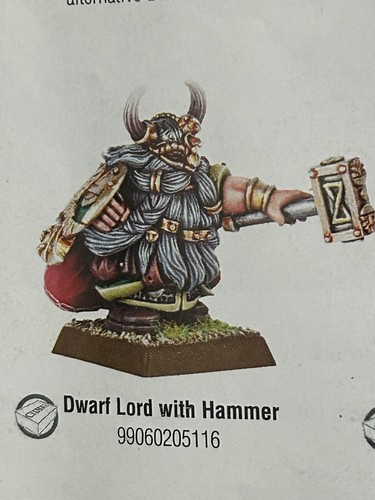 Warhammer classic dwarf lord - warhammer,
